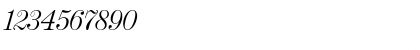 Download Andrich Italic Font Numeric Preview
