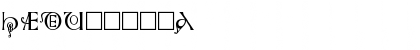 Download Anglo-Saxon Caps Regular Font Numeric Preview