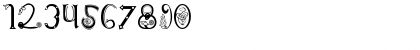 Download Anglo-Saxon, 8th c. Regular Font Numeric Preview