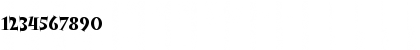 Download AngryhogITC TT Regular Font Numeric Preview