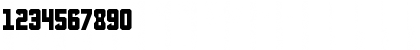 Download Anitlles Regular Font Numeric Preview