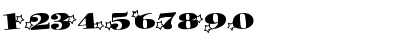 Download AnniesFunStars Regular Font Numeric Preview