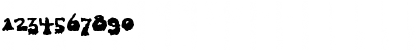 Download antiestablishment Regular Font Numeric Preview