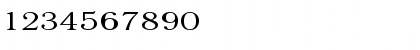 Download Antiqua Expanded Regular Font Numeric Preview