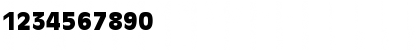Download AntiquarianBlack Regular Font Numeric Preview