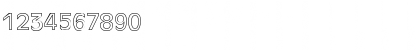Download Antique-Olive Ho Regular Font Numeric Preview
