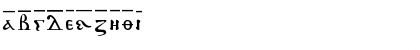 Download AntoniousJ Jencom Font Numeric Preview