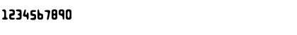 Download Anyong Regular Font Numeric Preview