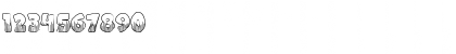 Download Apple Boy BTN Scratch Regular Font Numeric Preview