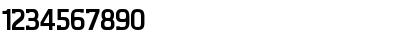 Download Aquarius Six Regular Font Numeric Preview