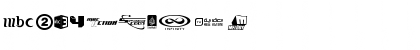 Download Arab TV logos Regular Font Numeric Preview