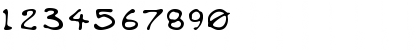 Download ArcadeAmerica Regular Font Numeric Preview