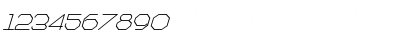 Download Architext Itali Regular Font Numeric Preview