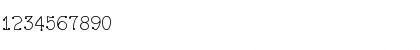 Download ArgentabObbed Regular Font Numeric Preview