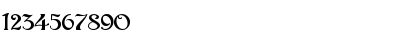 Download Argos MF Regular Font Numeric Preview