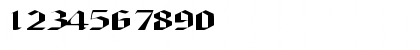 Download ArmedaSSK Regular Font Numeric Preview