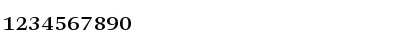 Download ArnhemSmaCap-Blond Regular Font Numeric Preview