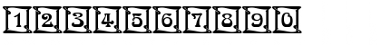 Download ArnoldBoeIniD Regular Font Numeric Preview
