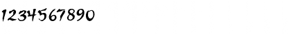 Download ArnovaITC TT Regular Font Numeric Preview