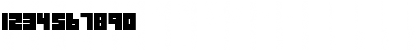 Download Art Regular Font Numeric Preview