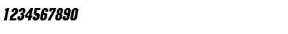 Download Block Bold Italic Font Numeric Preview