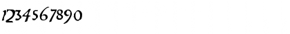Download Ashtray Regular Font Numeric Preview