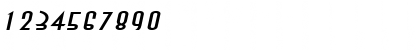 Download Asia Extended Italic Font Numeric Preview