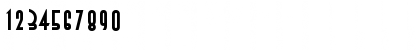Download Asia-BO Regular Font Numeric Preview