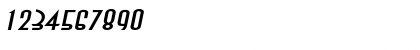 Download AsiaExtended Italic Font Numeric Preview