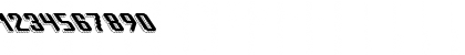 Download Block Tilt BRK Regular Font Numeric Preview