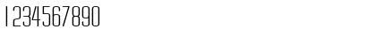 Download AstaireExtended Regular Font Numeric Preview