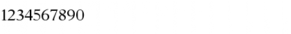 Download Aster MN Roman Font Numeric Preview