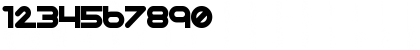 Download Astro 867 Regular Font Numeric Preview