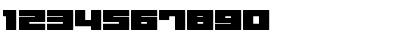 Download Astro3AL Regular Font Numeric Preview