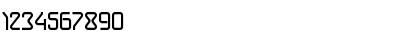 Download AstroLight Regular Font Numeric Preview
