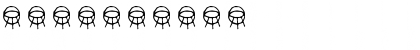 Download Astrologische Symbole Regular Font Numeric Preview