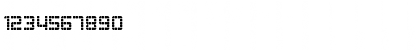 Download Astronaut II Regular Font Numeric Preview