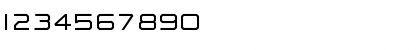 Download ATSackersGothic Regular Font Numeric Preview