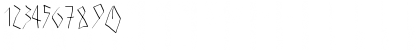 Download Athena Regular Font Numeric Preview