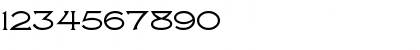 Download Atlantis MF Regular Font Numeric Preview