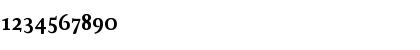 Download AtmaSerif-BoldRomanSC Regular Font Numeric Preview