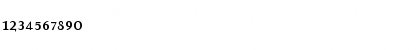 Download AtmaSerifExp-BoldRomanSC Regular Font Numeric Preview