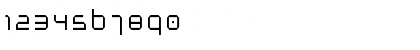 Download Atmosphere Light Font Numeric Preview