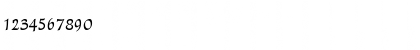 Download AudreyTwo SWC Regular Font Numeric Preview