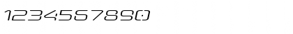Download Aunchanted Expanded Oblique Regular Font Numeric Preview