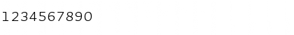 Download Auto 1 Light SmCp Font Numeric Preview