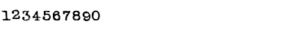 Download Autos Regular Font Numeric Preview