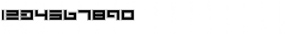 Download Avenger College Regular Font Numeric Preview