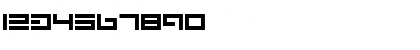 Download Avenger Regular Font Numeric Preview