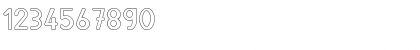 Download AylavideCS Regular Font Numeric Preview